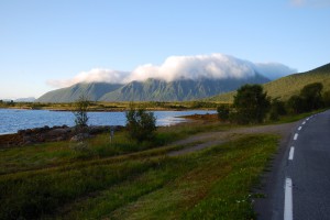 Vy från Andøya, Nordnorge