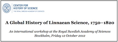 A Global History of Linnaean Science, 1750–1820